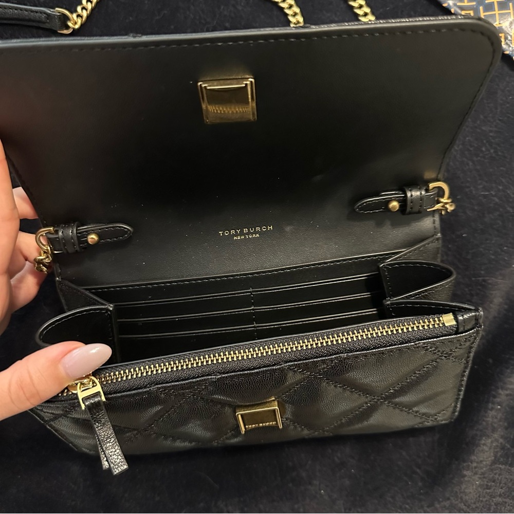 NWT Tory Burch Willa Chain Wallet Crossbody Bag - Picture 3 of 6